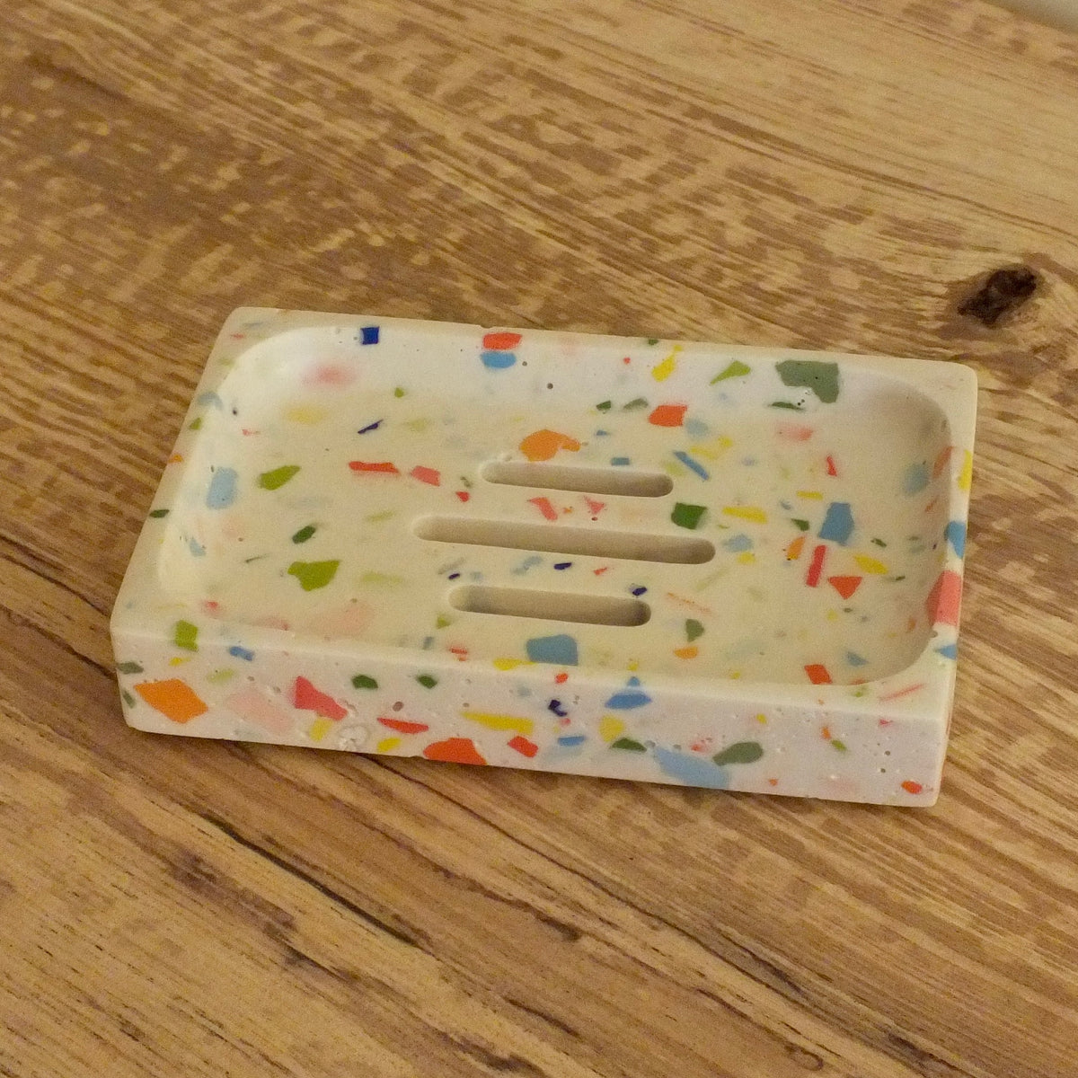 Tutti Frutti Terrazzo-style Soap Dish (A)