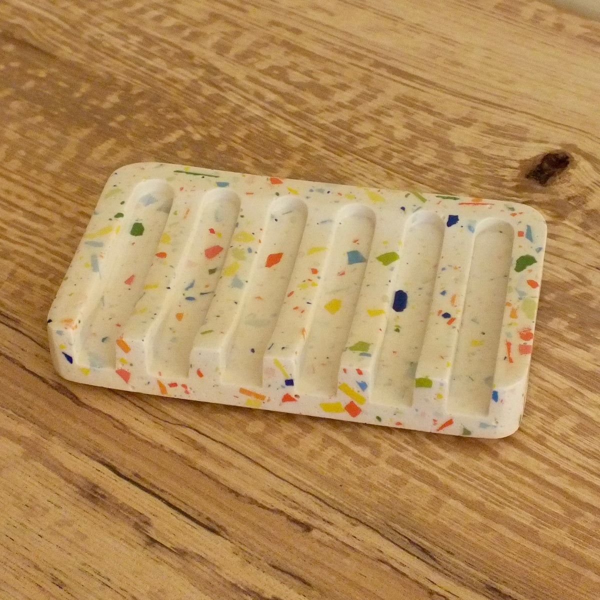 Tutti Frutti Terrazzo-style Soap Dish (C)