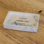 Blue Marbled Soap Dish (B)