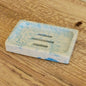 Blue Marbled Soap Dish (C)