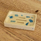 Blue Terrazzo-style Soap Dish (A)