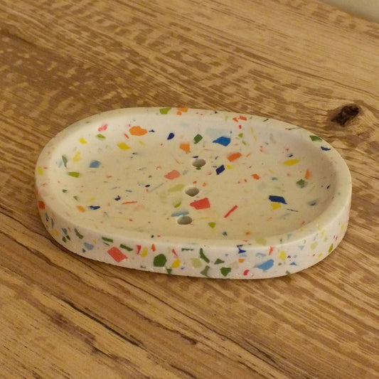 Tutti Frutti Terrazzo-style Soap Dish (G)
