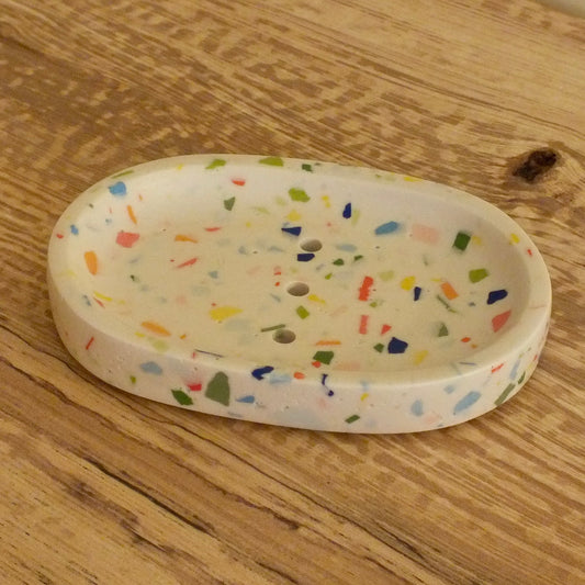 Tutti Frutti Terrazzo-style Soap Dish (I)