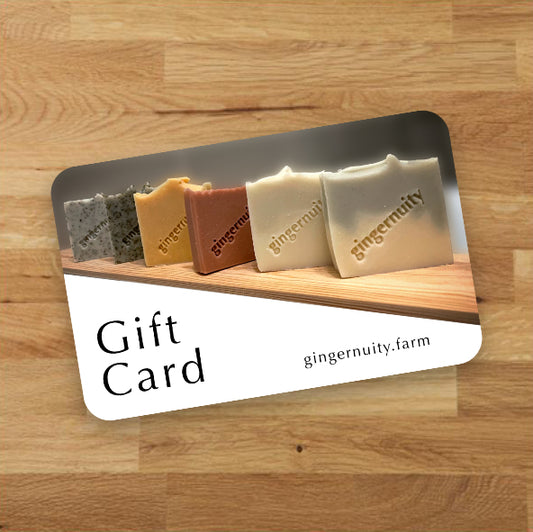 Gingernuity Farm Gift Card